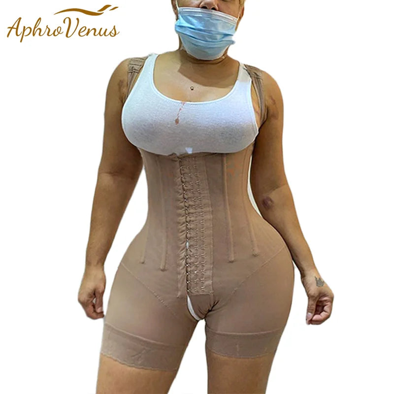 Plus Size Women Butt Lifter Slimming Shapers Postpartum Fajas Colombianas Full Body Shapewear Plus Size Women Butt Lifter Slimming Shapers Postpartum Fajas Colombianas Full Body Shapewear